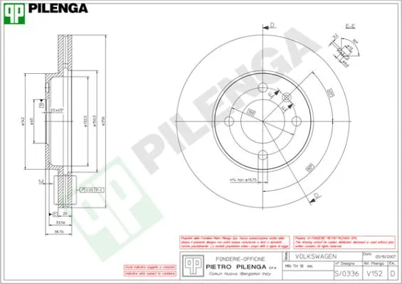 Brake Disc (V152)