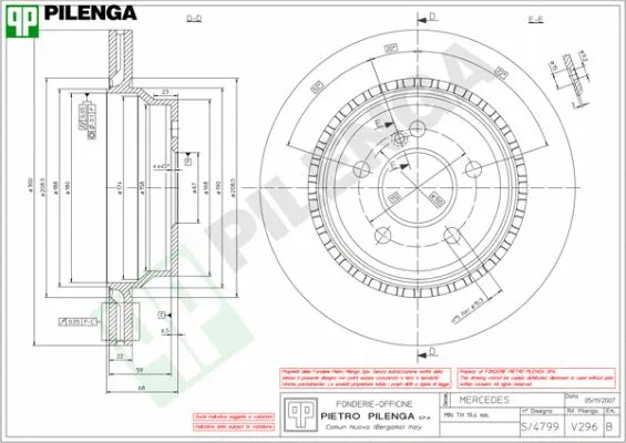 Brake Disc (V296)