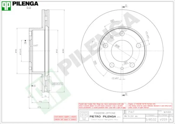 Brake Disc (V059)