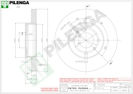 Brake Disc (V896)
