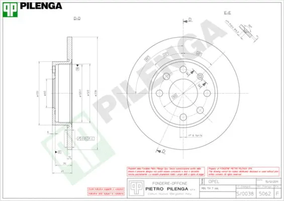 Brake Disc (5062)