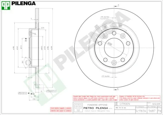 Brake Disc (5687)