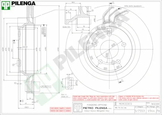 Brake Disc (V944)