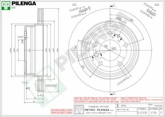 Brake Disc (V118)