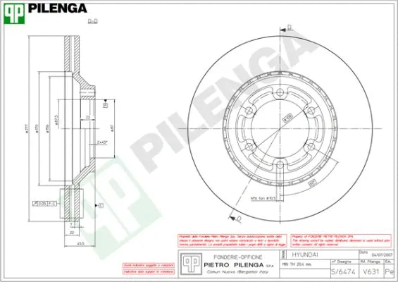 Brake Disc (V631)
