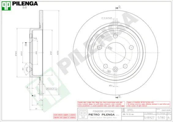 Brake Disc (5780)