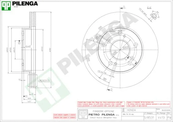 Brake Disc (V413)