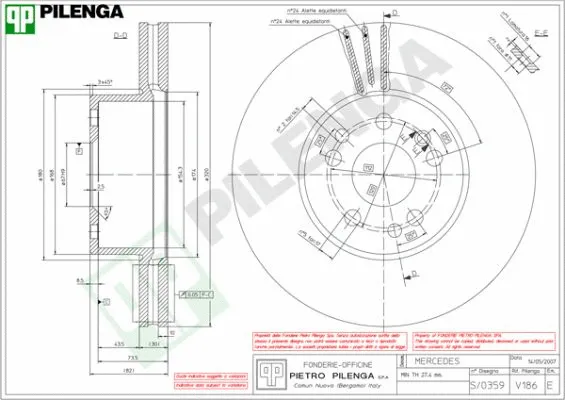 Brake Disc (V186)