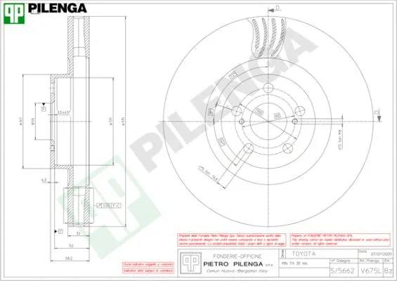 Brake Disc (V675L)