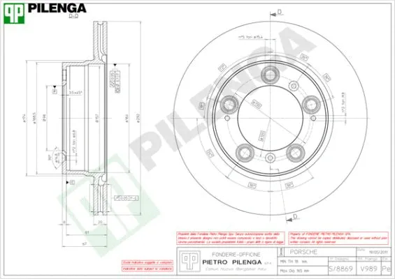 Brake Disc (V989)