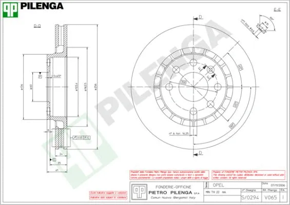Brake Disc (V065)