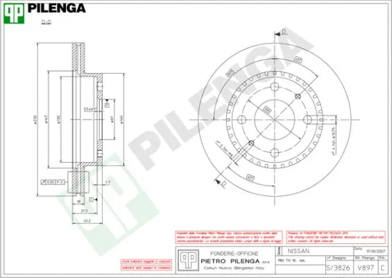 Brake Disc (V897)