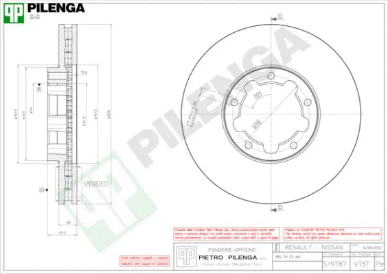 Brake Disc (V137)