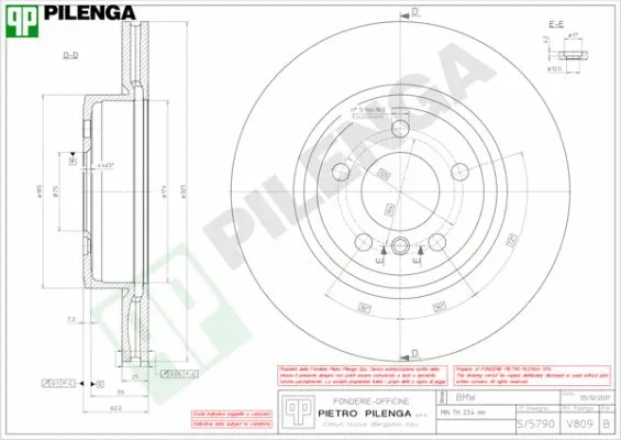 Brake Disc (V809)
