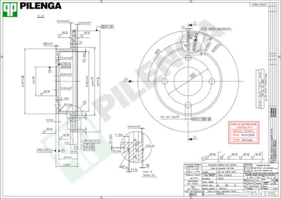 Brake Disc (V338)