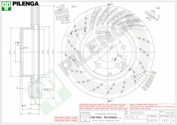 Brake Disc (V921)