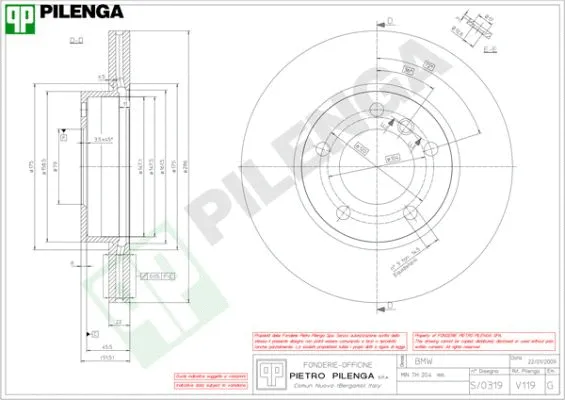 Brake Disc (V119)