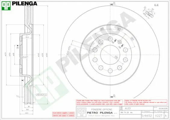 Brake Disc (V227)
