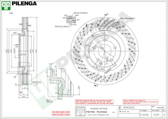 Brake Disc (V299)