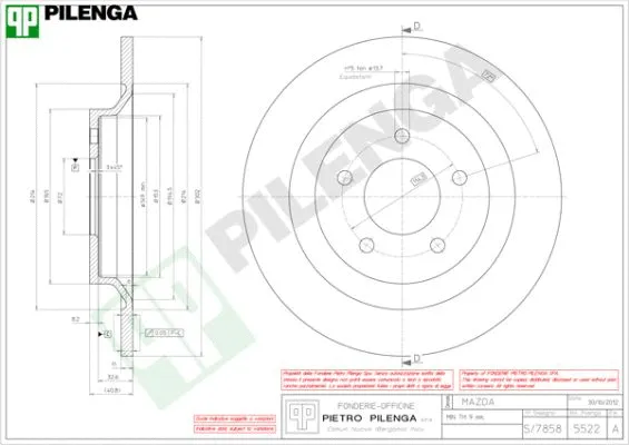 Brake Disc (5522)