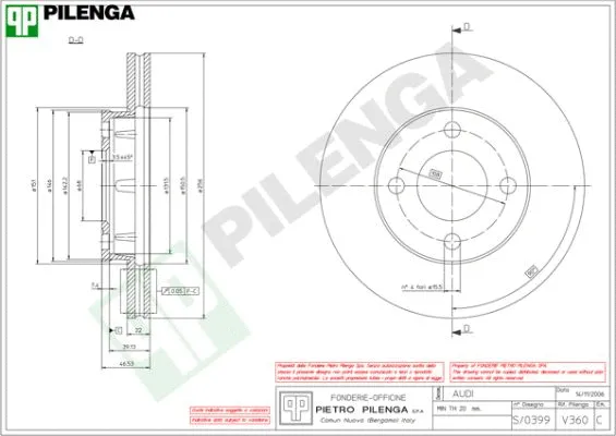 Brake Disc (V360)