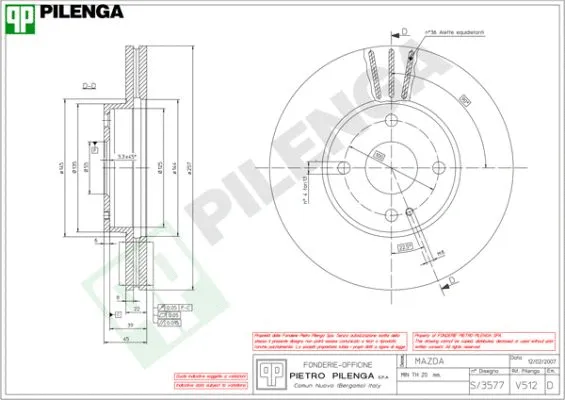 Brake Disc (V512)