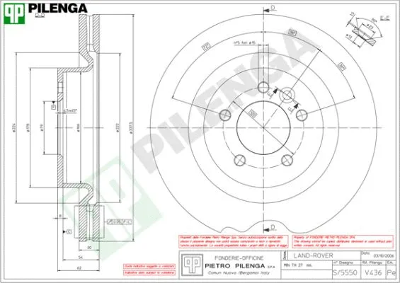 Brake Disc (V436)