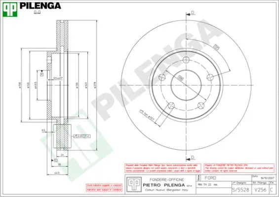 Brake Disc (V256)