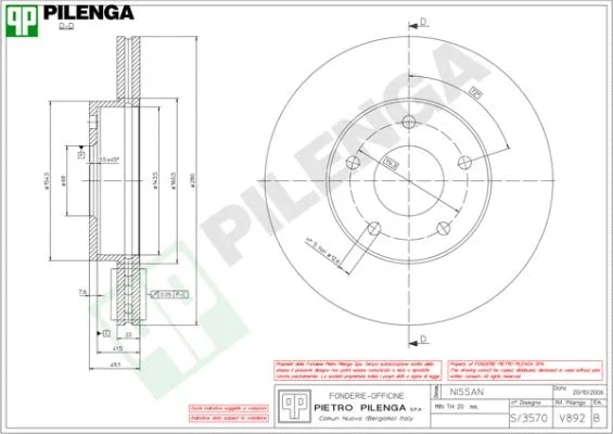 Brake Disc (V892)