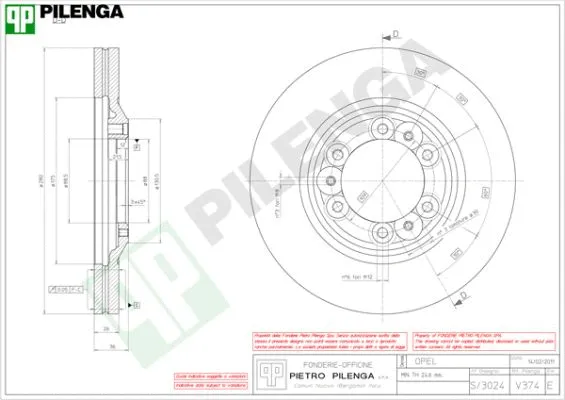 Brake Disc (V374)