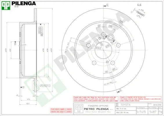 Brake Disc (5487)