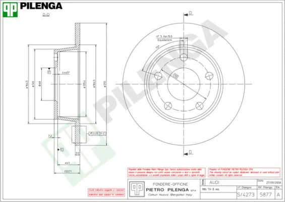 Brake Disc (5877)