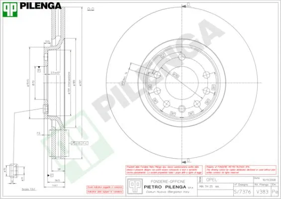 Brake Disc (V383)
