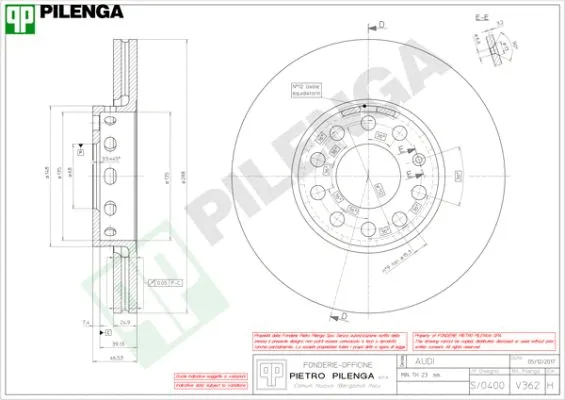 Brake Disc (V362)