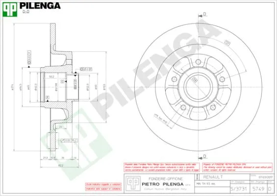 Brake Disc (5749)