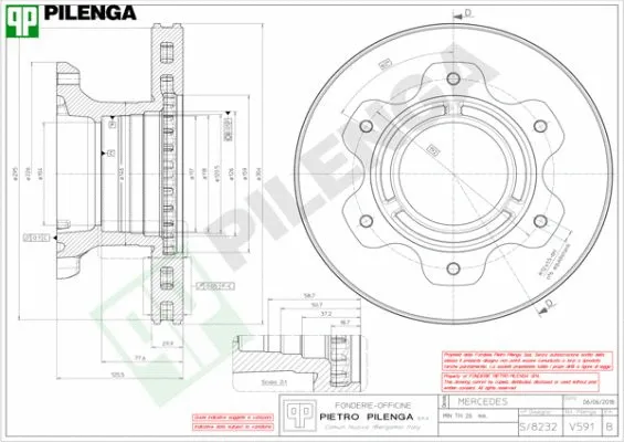 Brake Disc (V591)