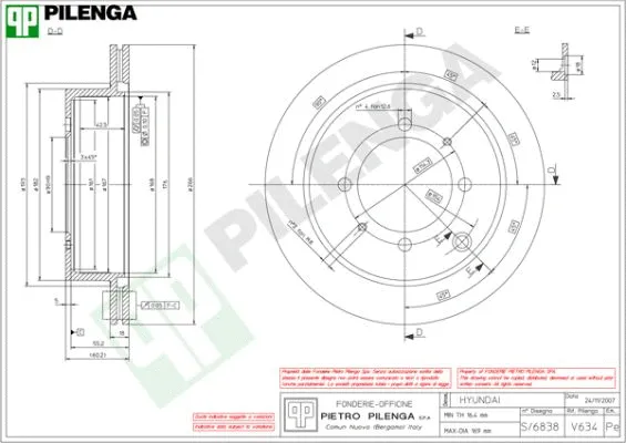 Brake Disc (V634)
