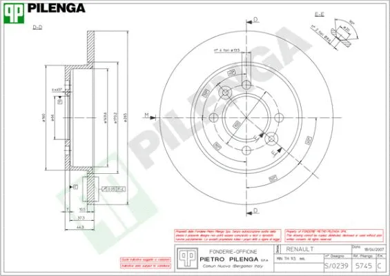 Brake Disc (5745)