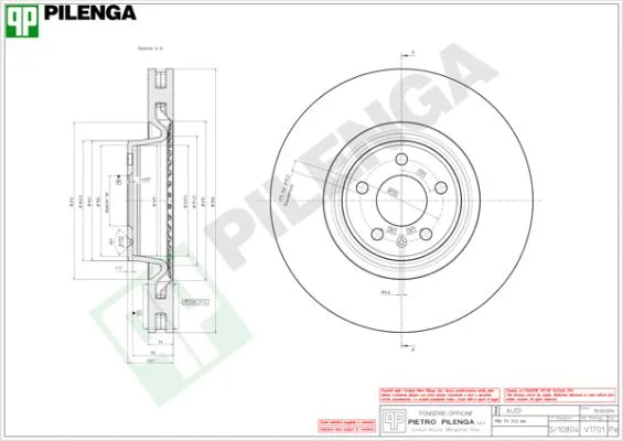 Brake Disc (V1701)