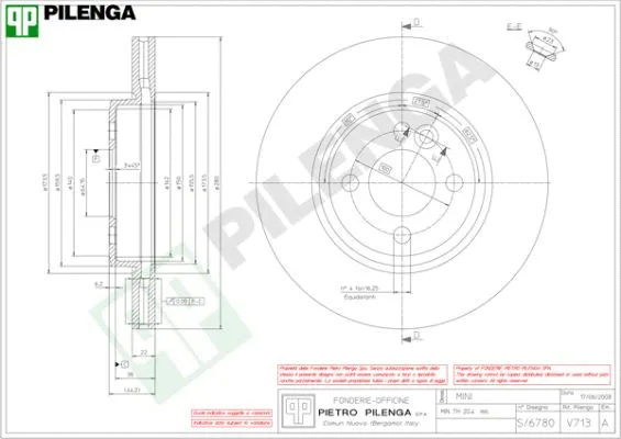 Brake Disc (V713)