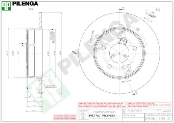 Brake Disc (5196)