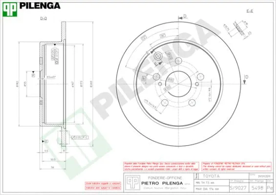 Brake Disc (5498)