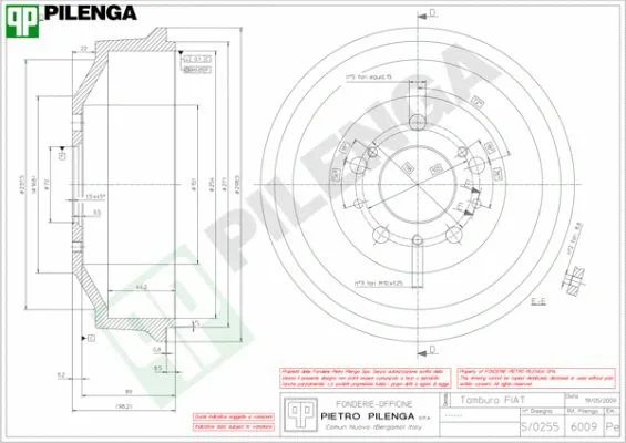 Brake Drum (6009)