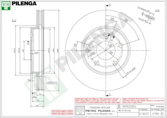 Brake Disc (V196)