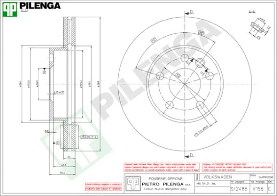 Brake Disc (V156)