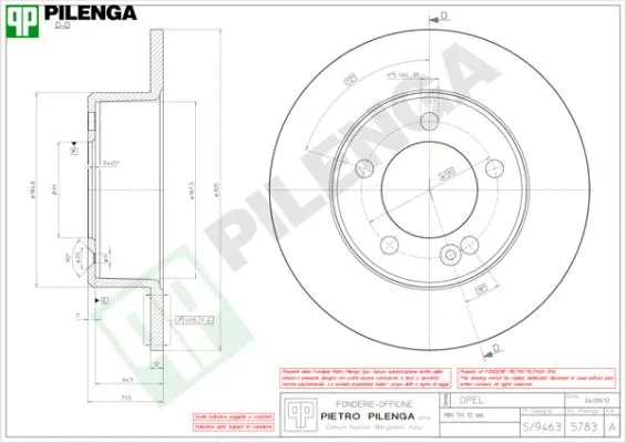 Brake Disc (5783)