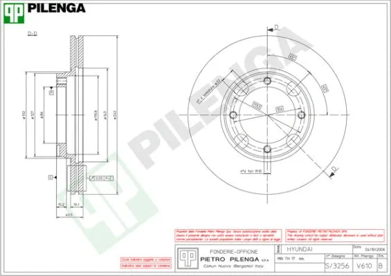 Brake Disc (V610)