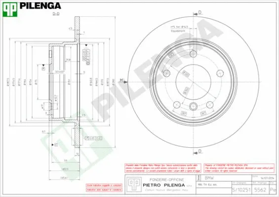 Brake Disc (5562)