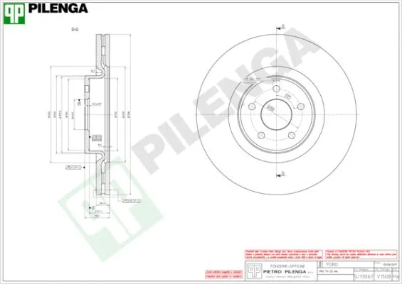 Brake Disc (V1508)