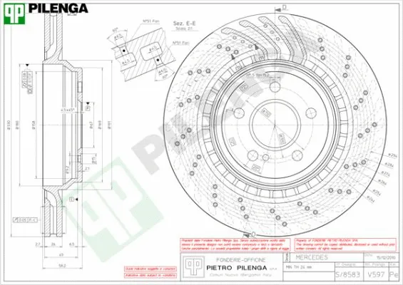 Brake Disc (V597)